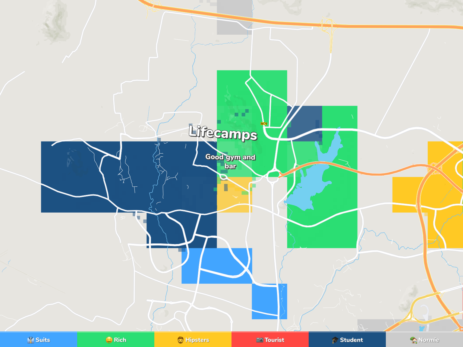 Abuja Neighborhood Map