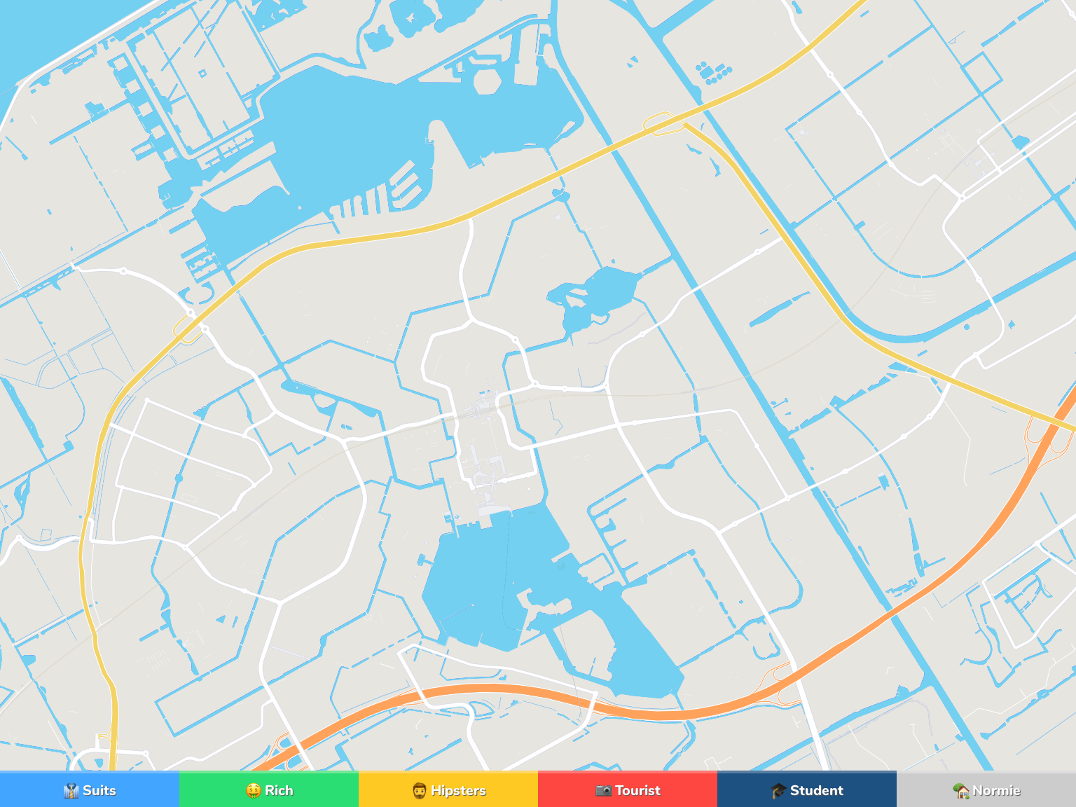 Almere Neighborhood Map