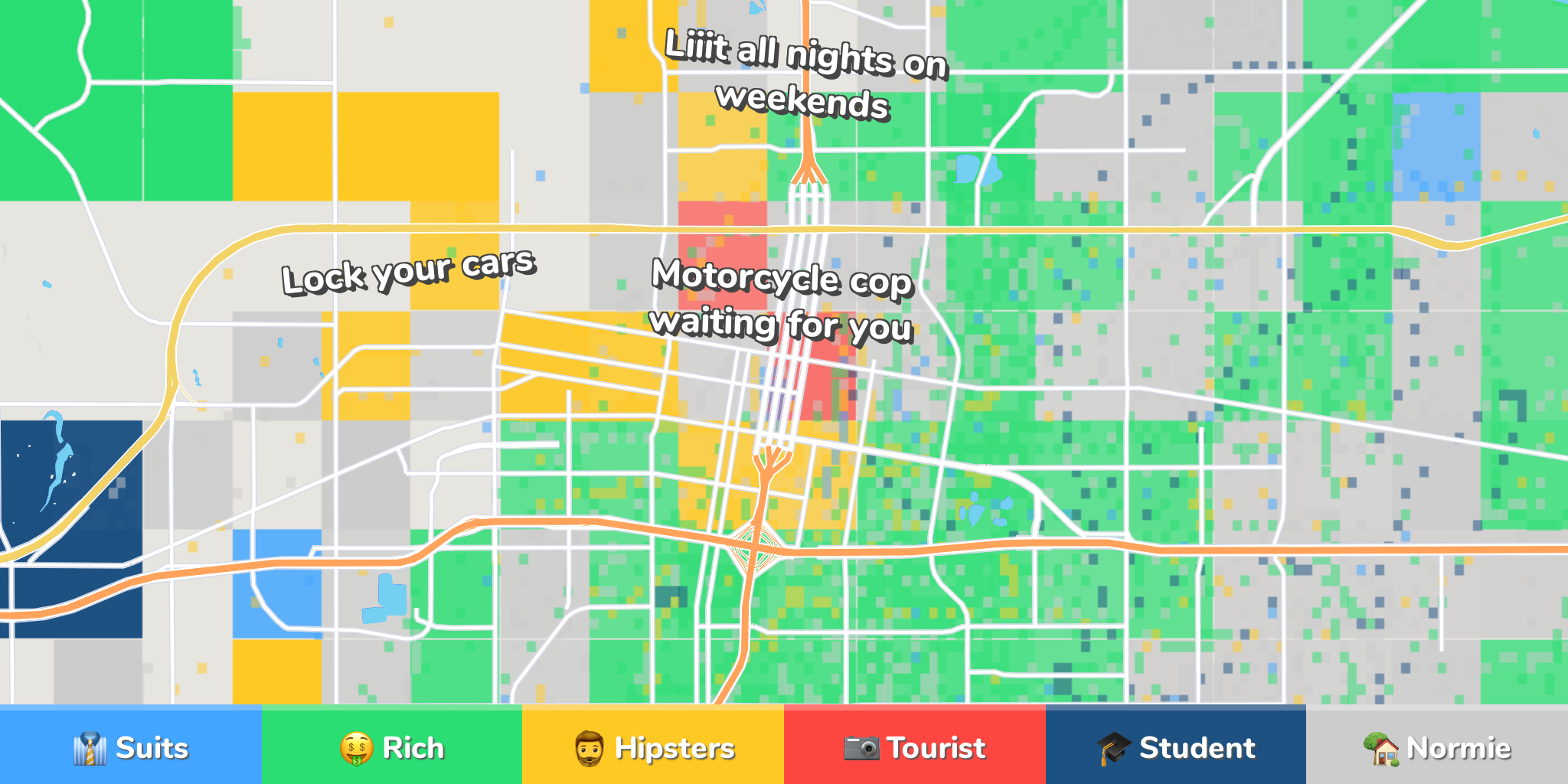 Amarillo Neighborhood Map