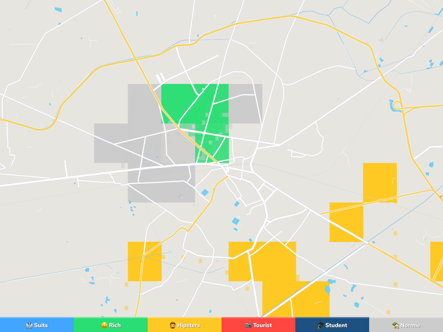 Amritsar Neighborhood Map