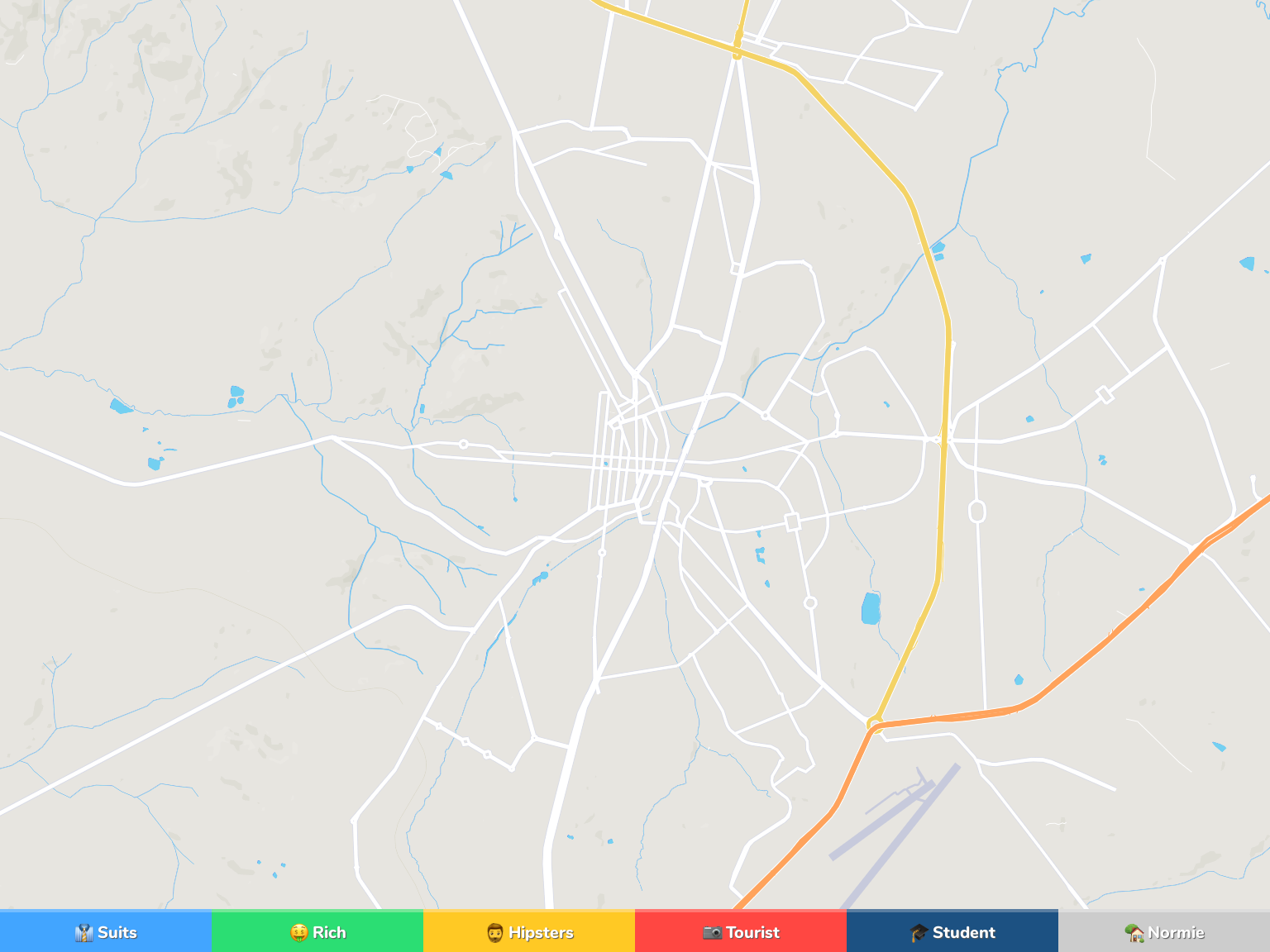 Anápolis Neighborhood Map