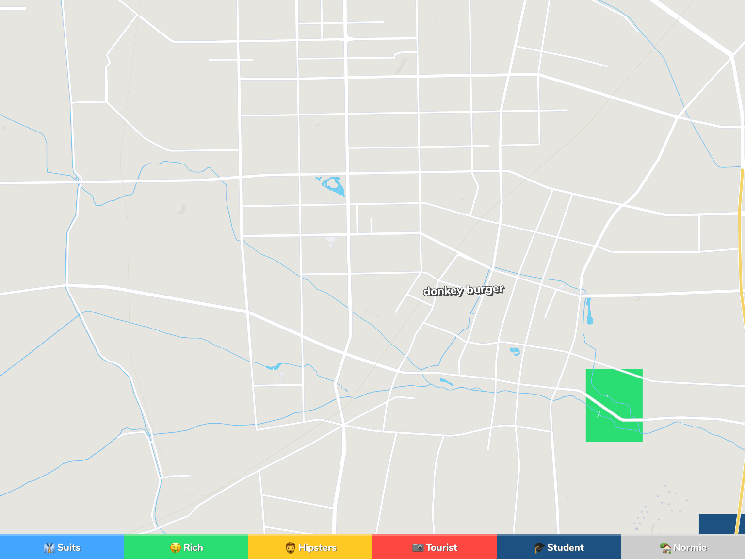 Baoding Neighborhood Map