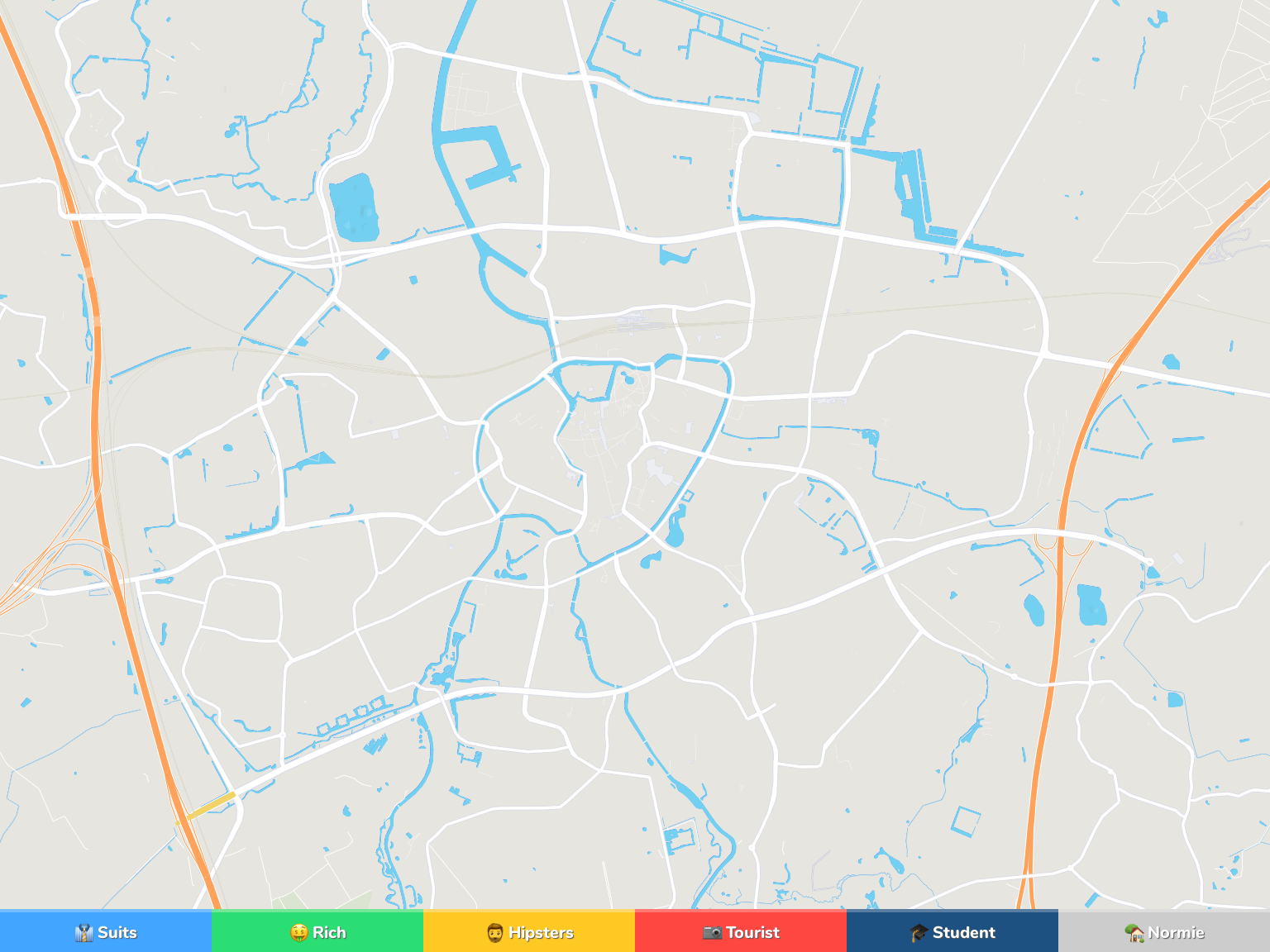 Breda Neighborhood Map