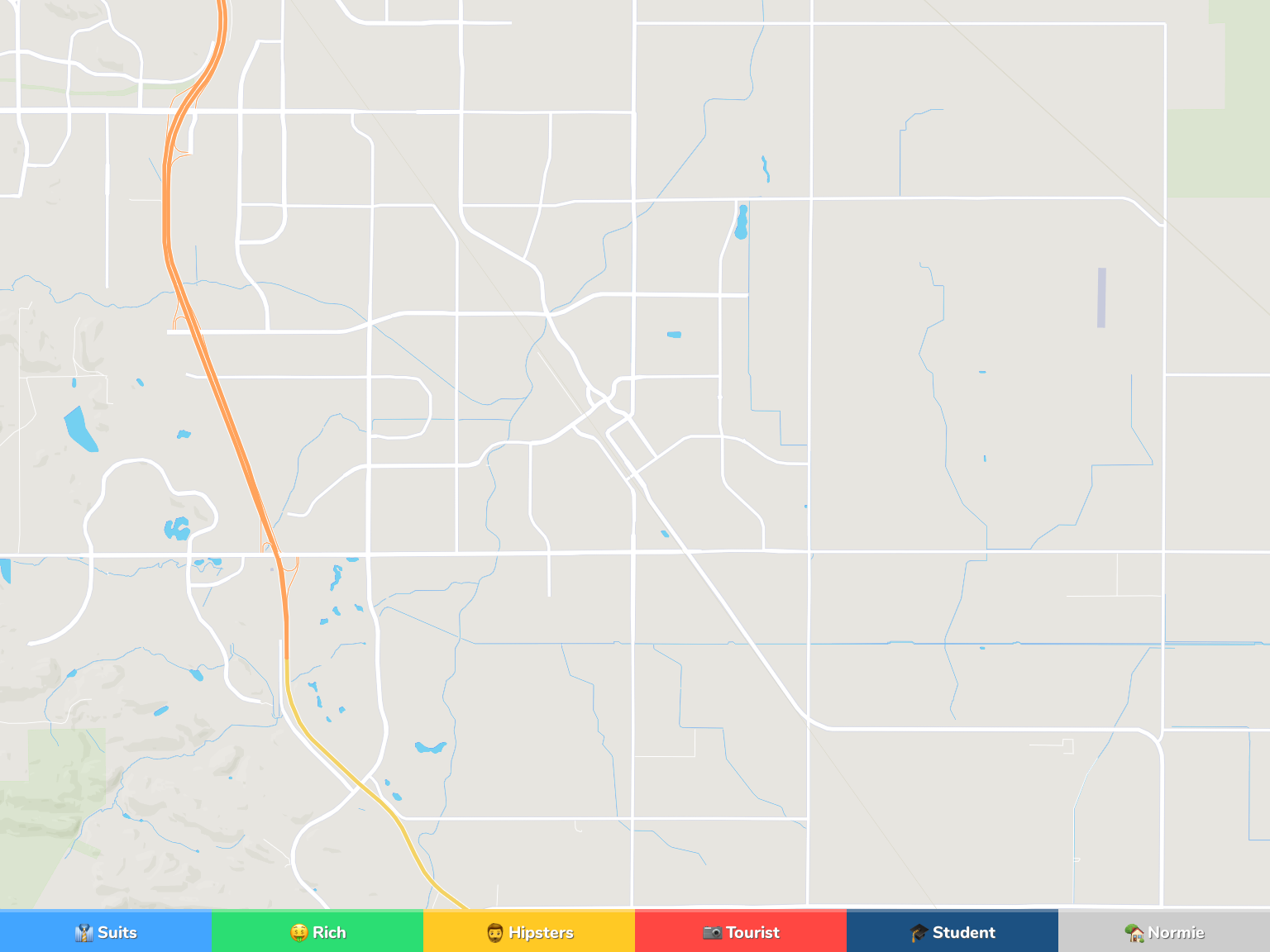 Brentwood Neighborhood Map