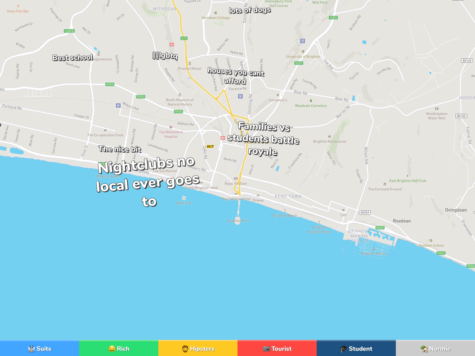 Brighton Neighborhood Map