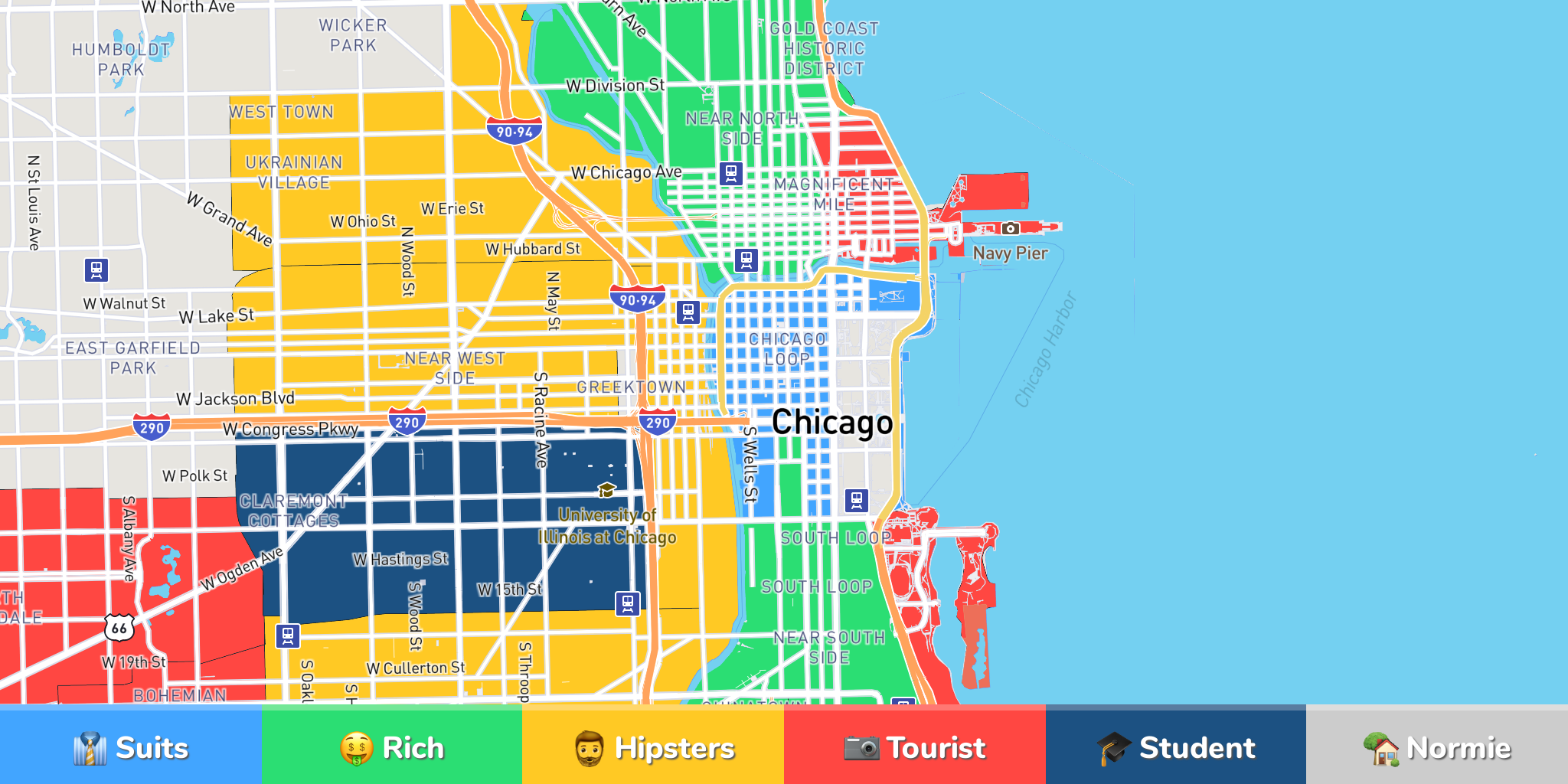 Printable Map Of Chicago Neighborhoods - Customize and Print