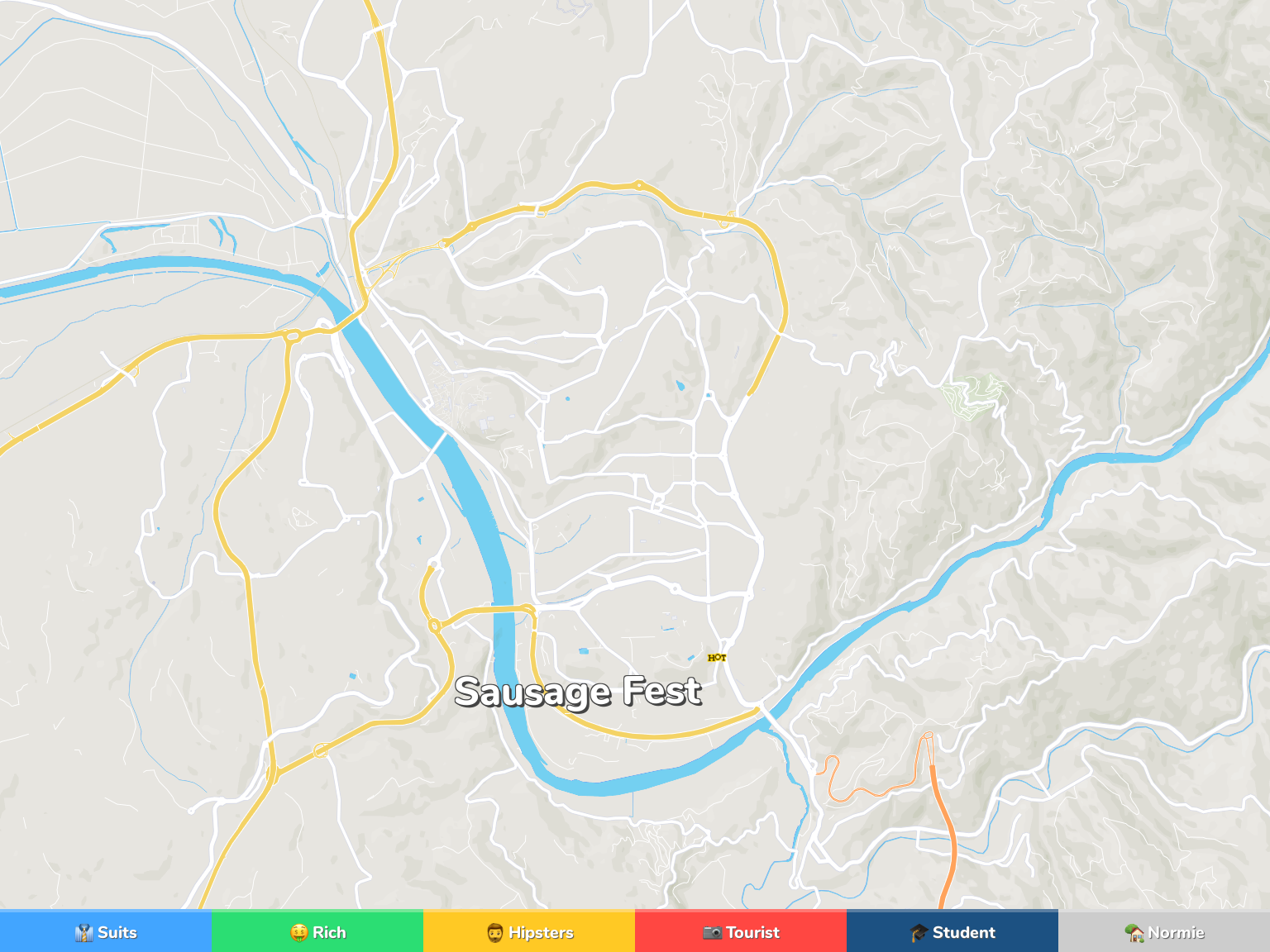 Coimbra Neighborhood Map