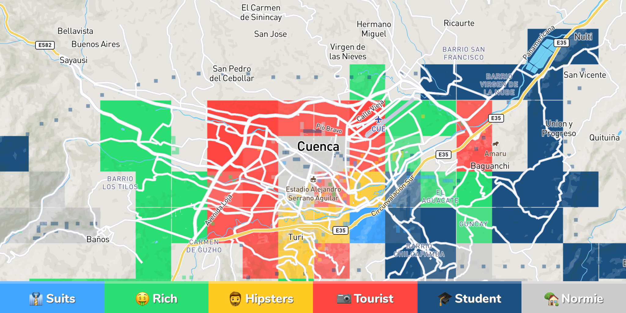 Mapa Cuenca