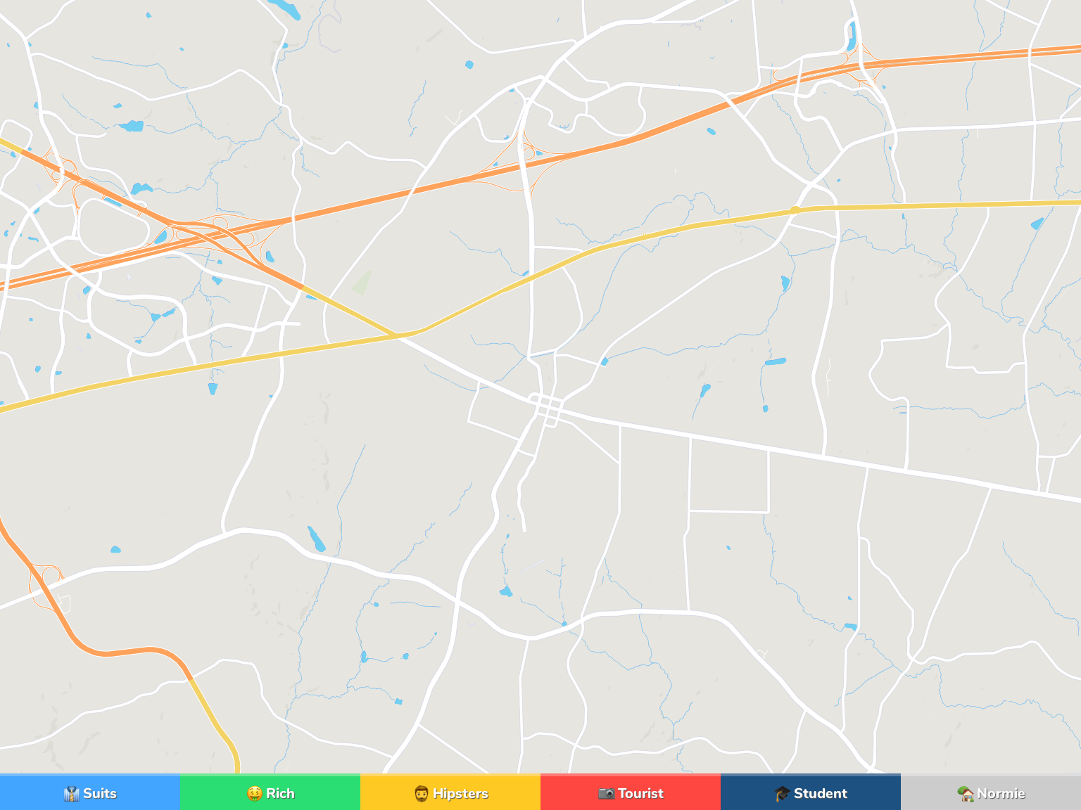 Fairfax Neighborhood Map