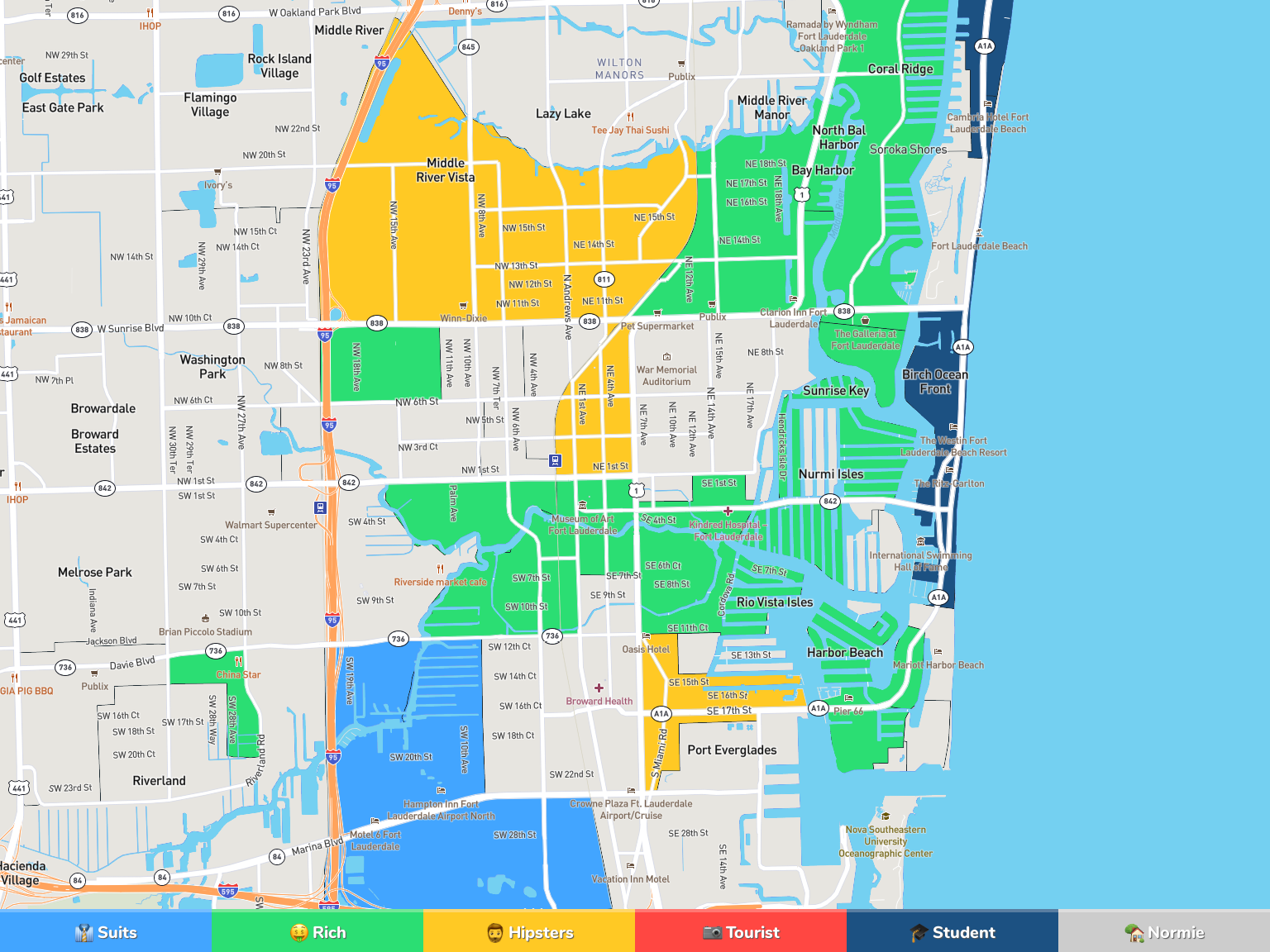 Boca Raton Map Neighborhoods 4291