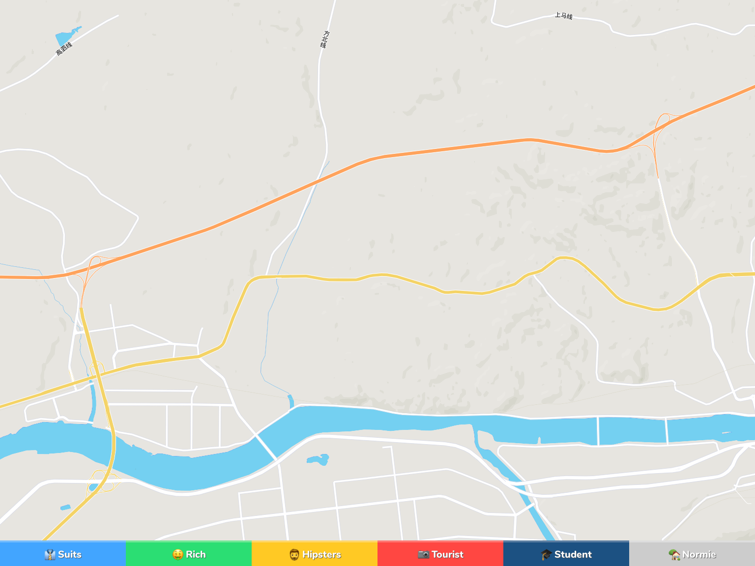 Fushun Neighborhood Map