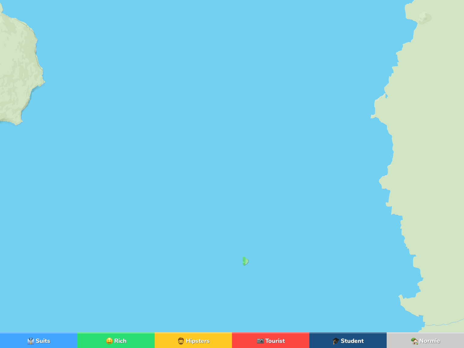 Galapagos Islands Neighborhood Map