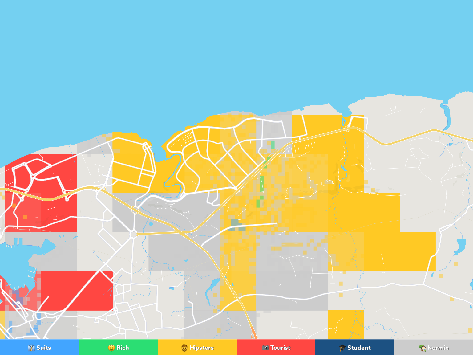 Havana Neighborhood Map