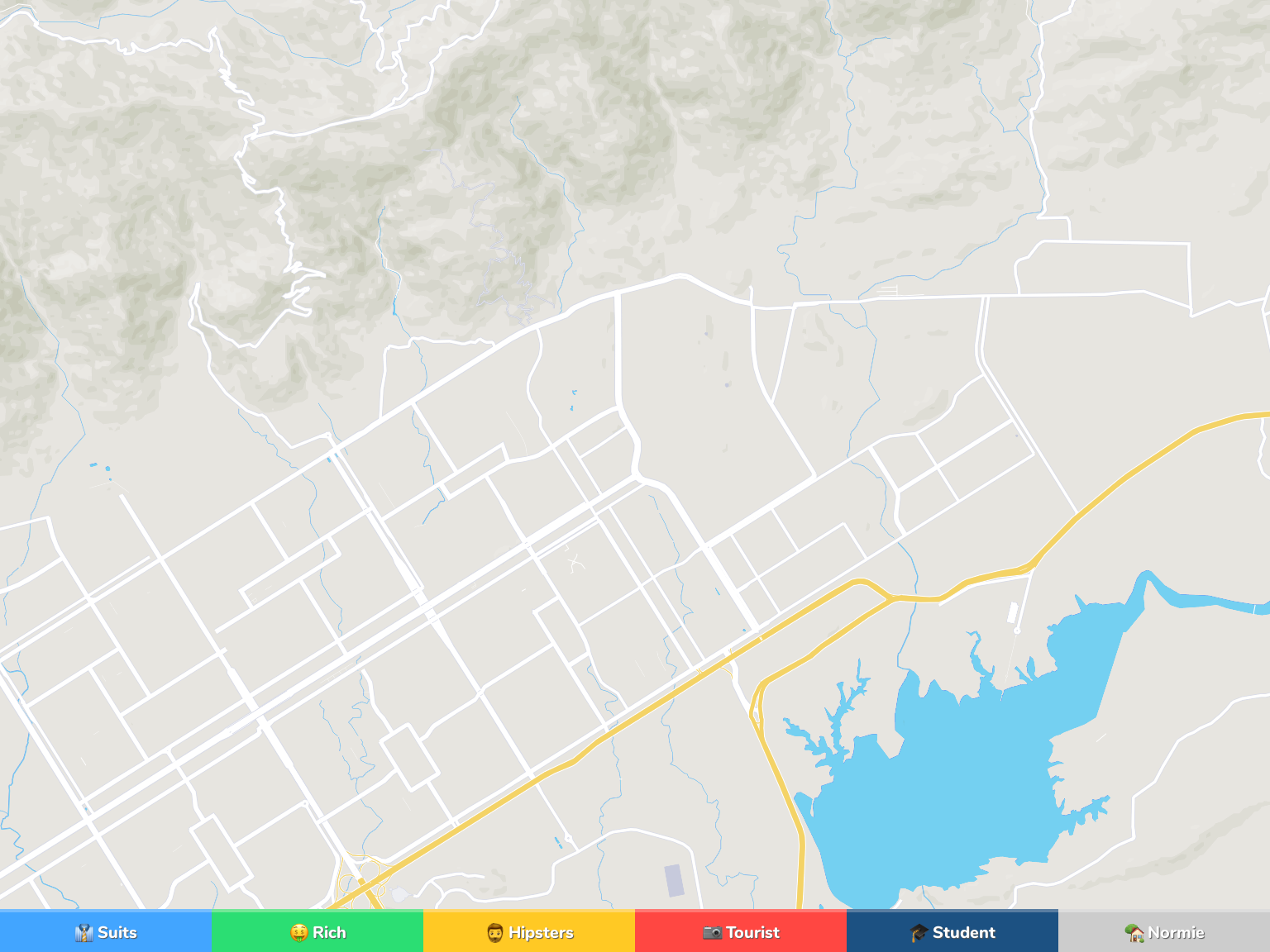 Islamabad Neighborhood Map