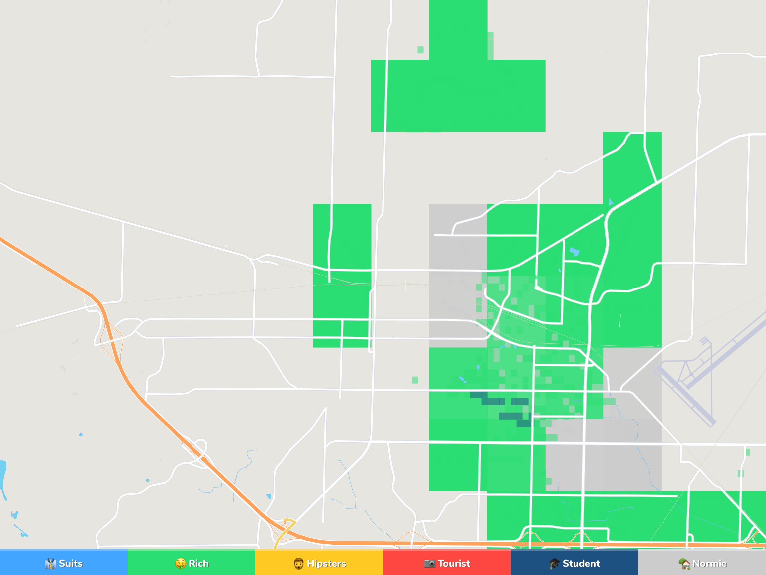Jonesboro Neighborhood Map