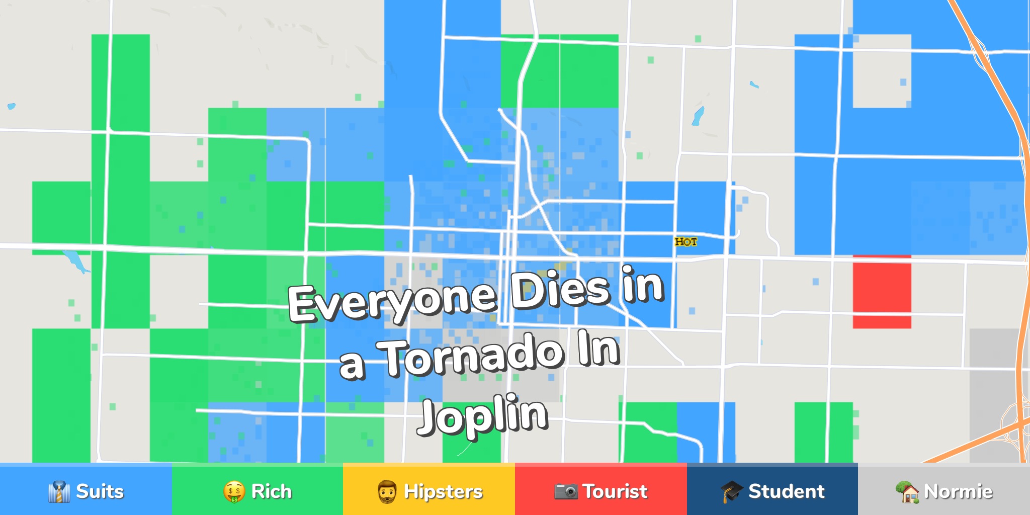 Joplin Neighborhood Map