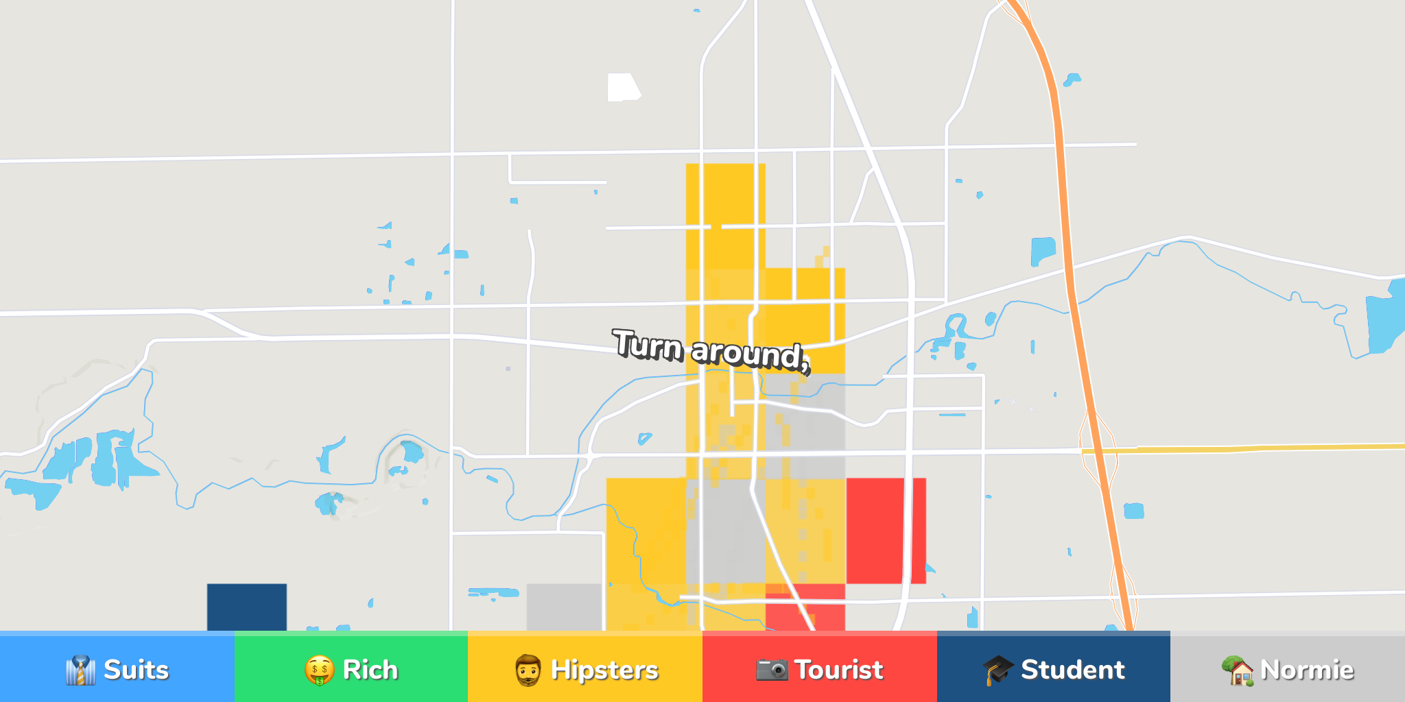 Kokomo Neighborhood Map