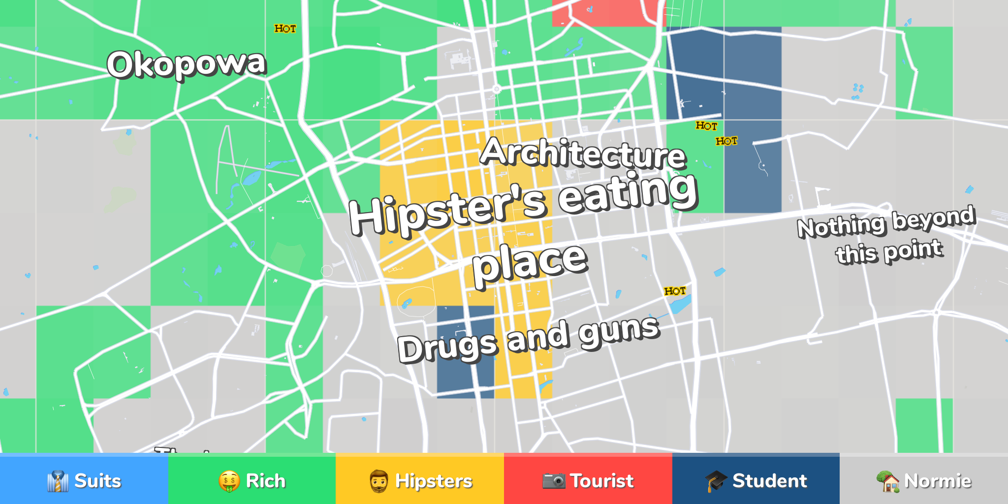 Lodz Neighborhood Map
