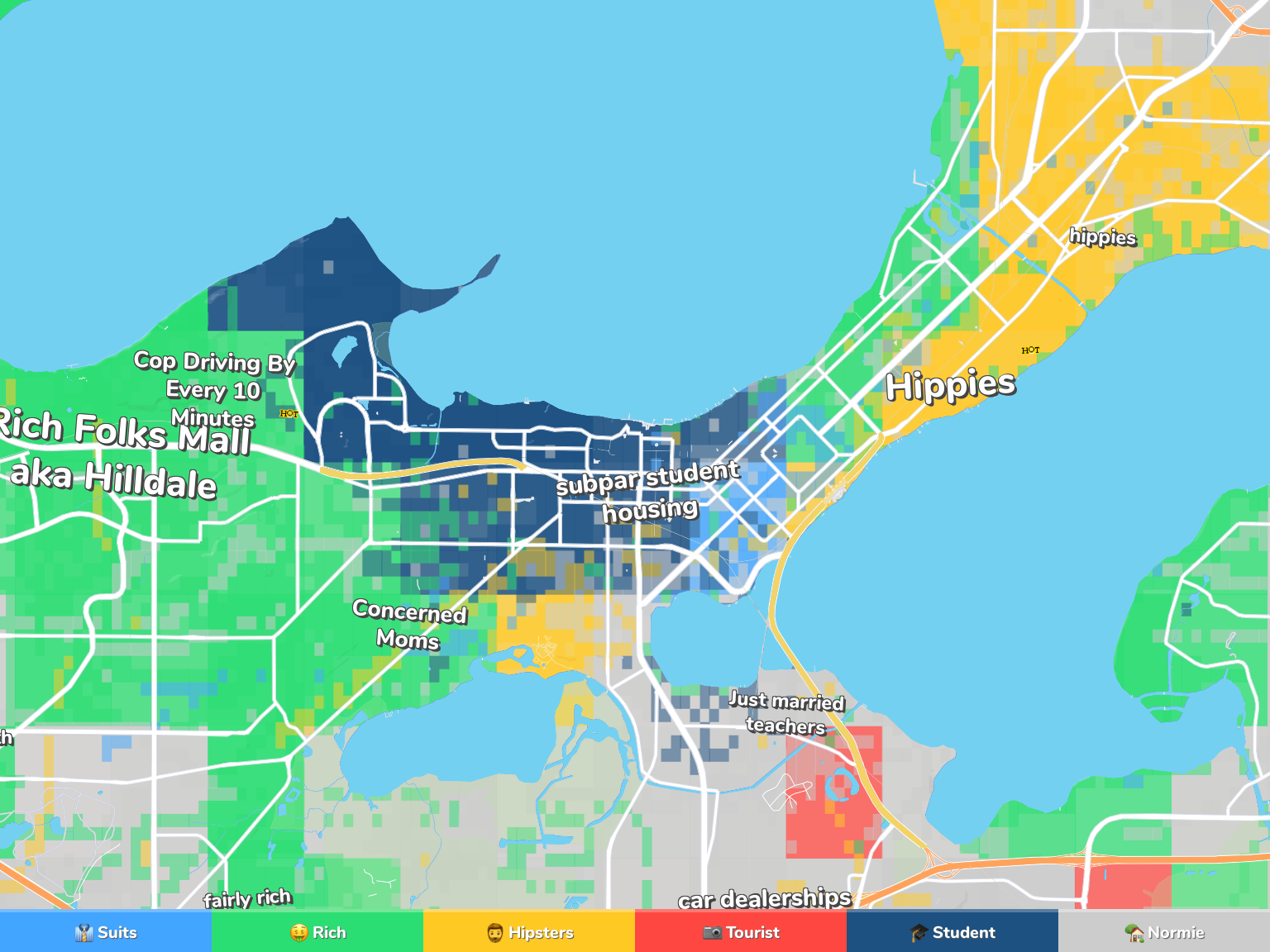 Madison Neighborhood Map
