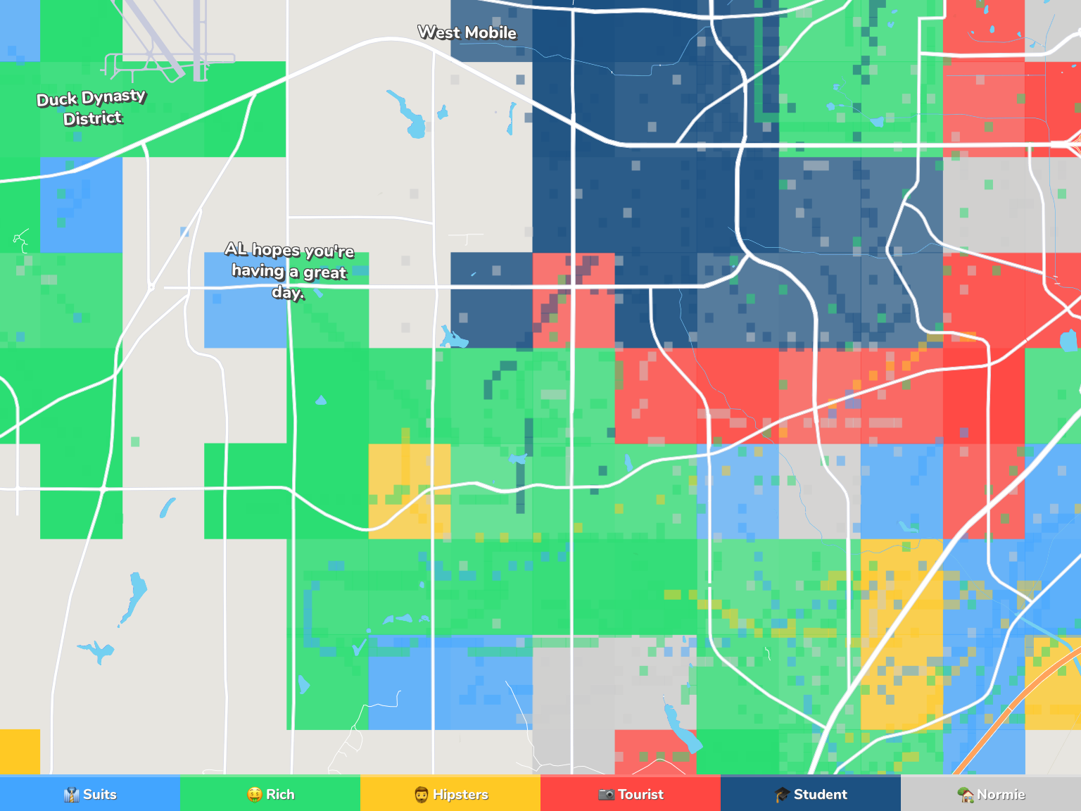 Mobile Neighborhood Map