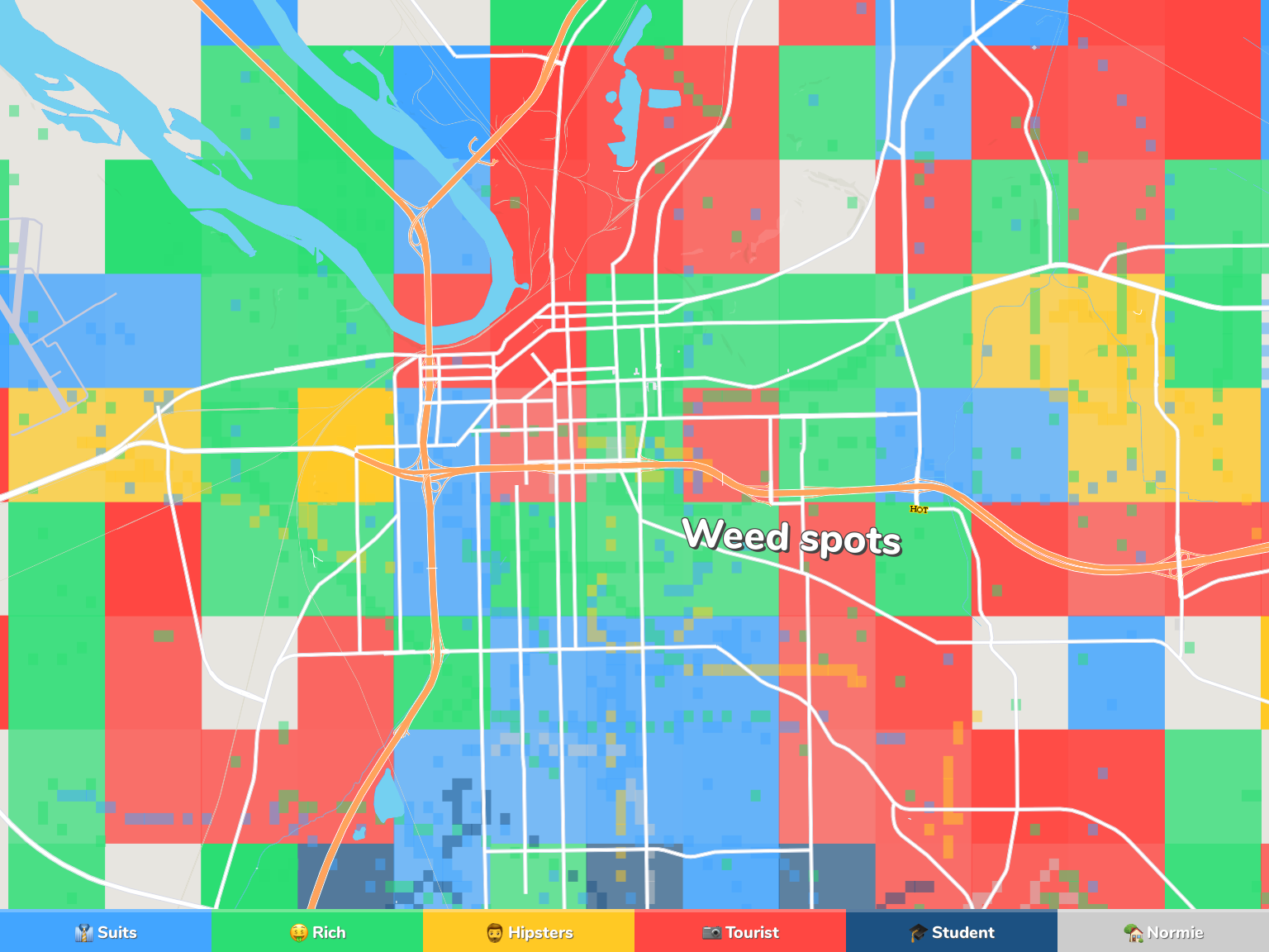Montgomery Neighborhood Map
