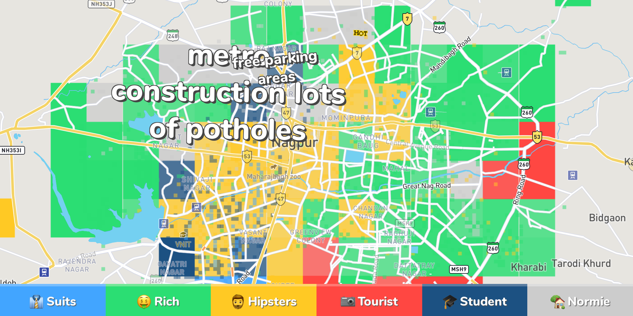 nagpur-neighborhood-map