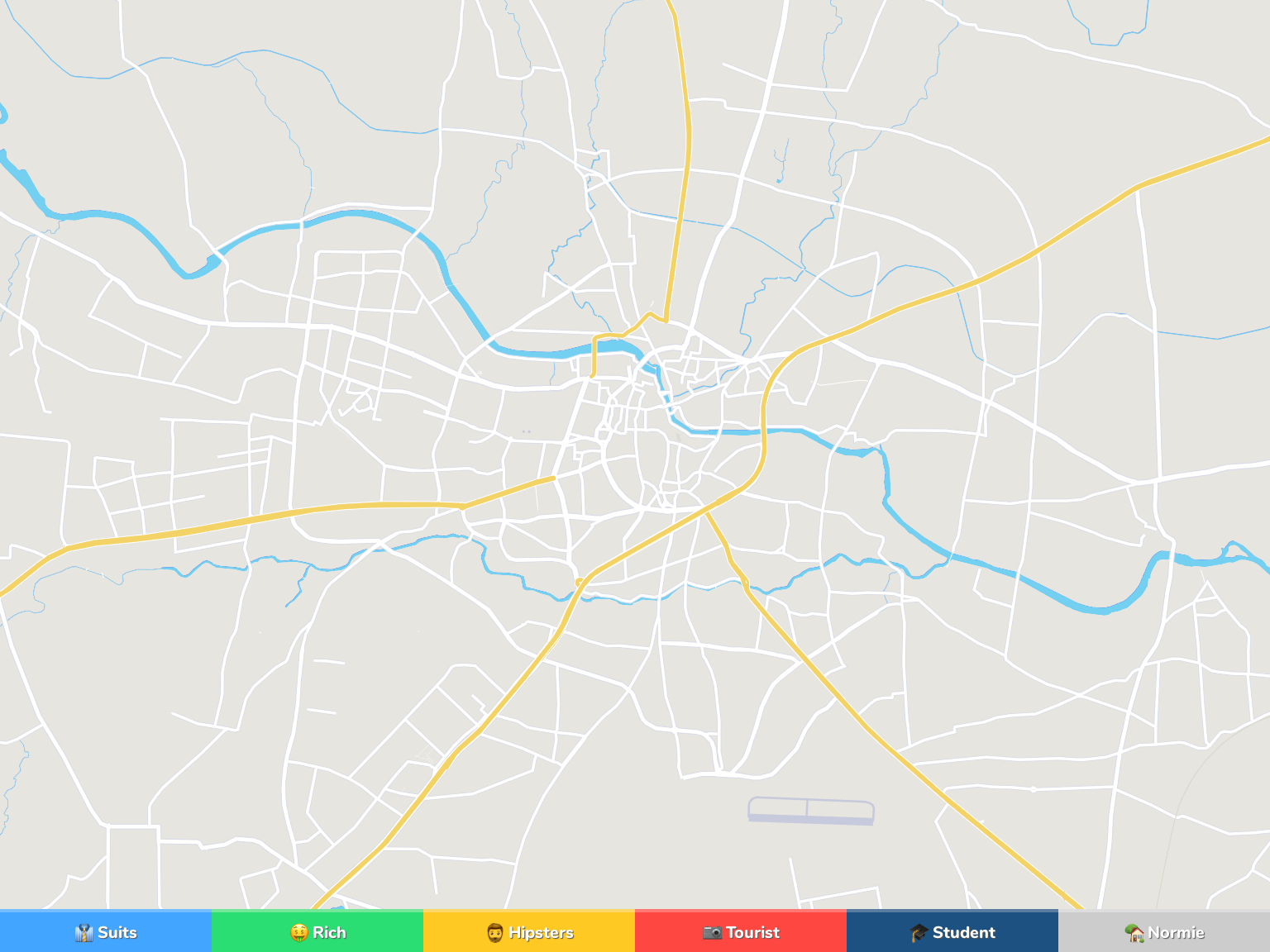 Nashik Neighborhood Map
