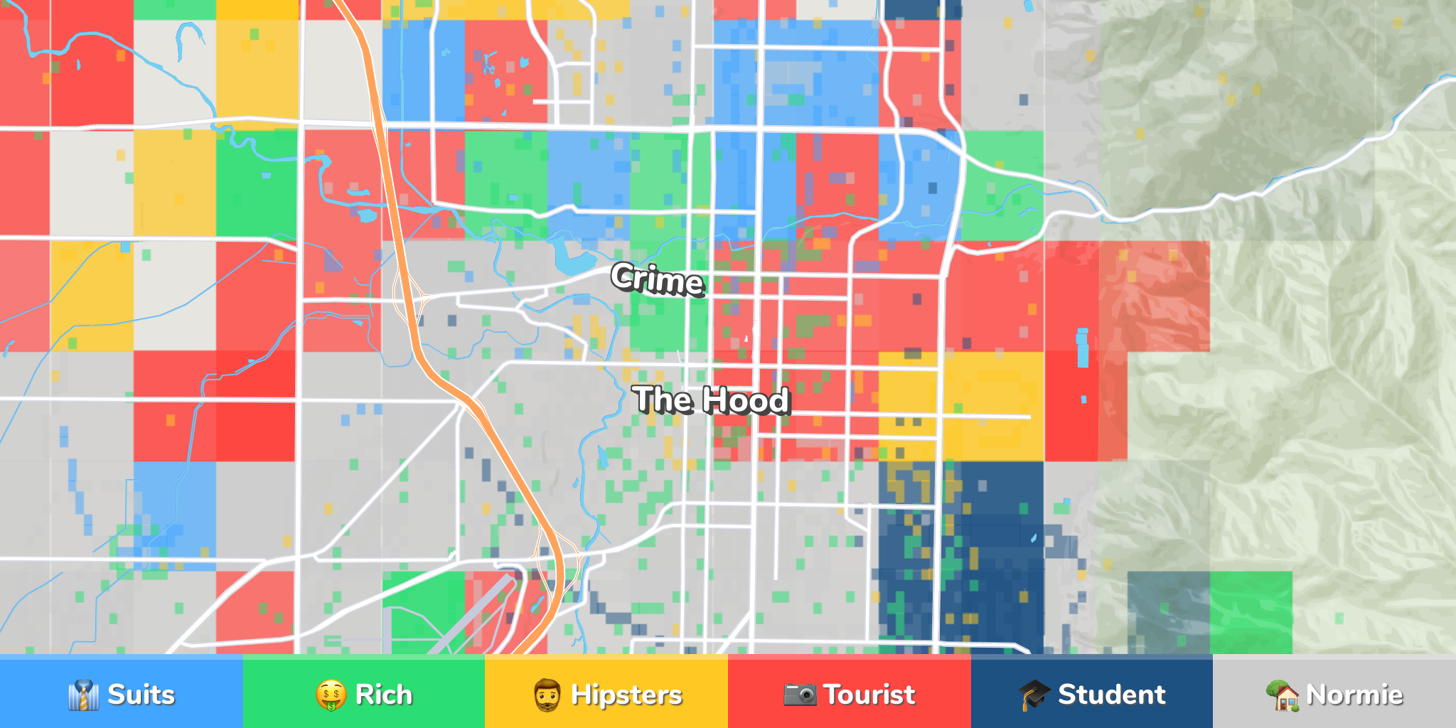 Ogden Neighborhood Map