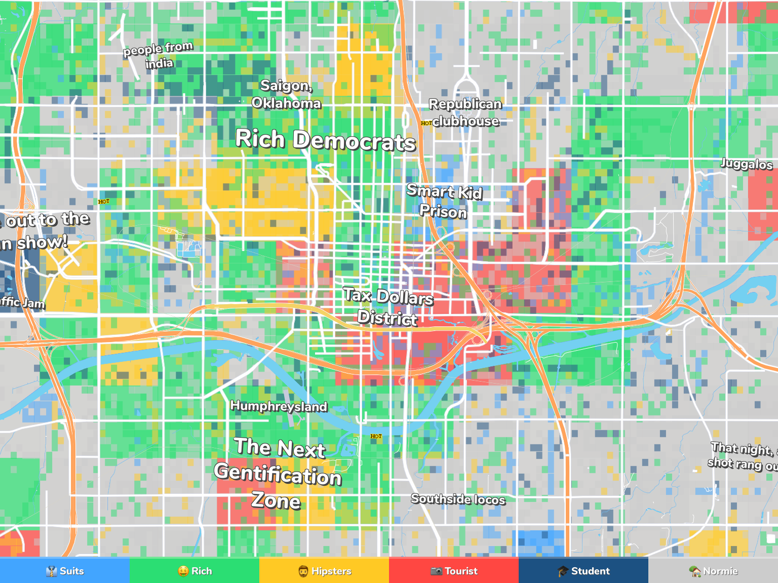 Oklahoma City Neighborhood Map