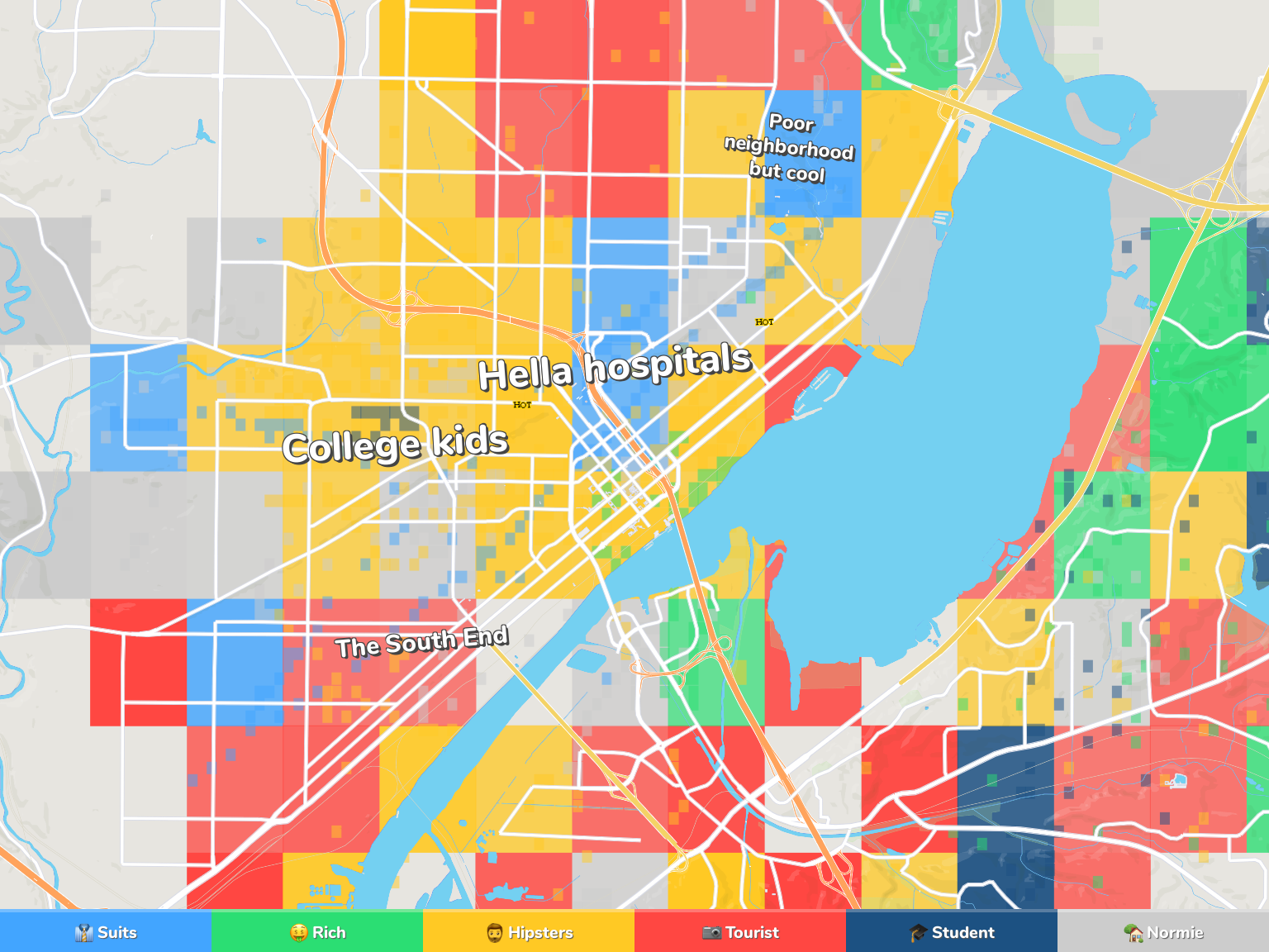 Peoria IL District Map