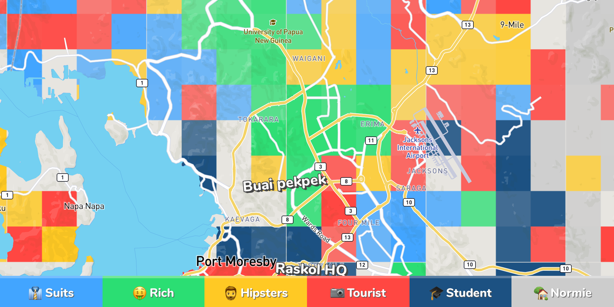 port-moresby-neighborhood-map