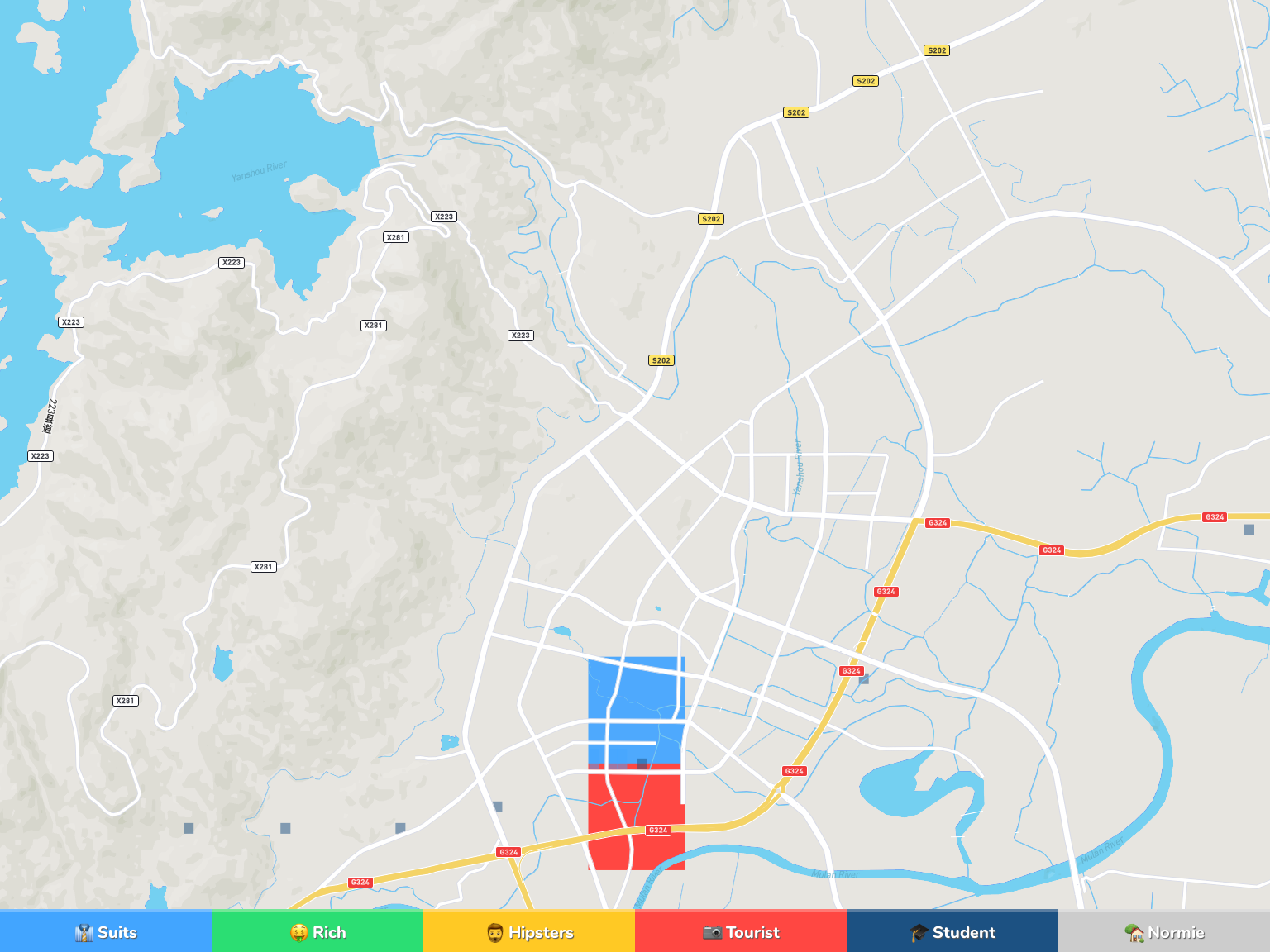 Putian Neighborhood Map
