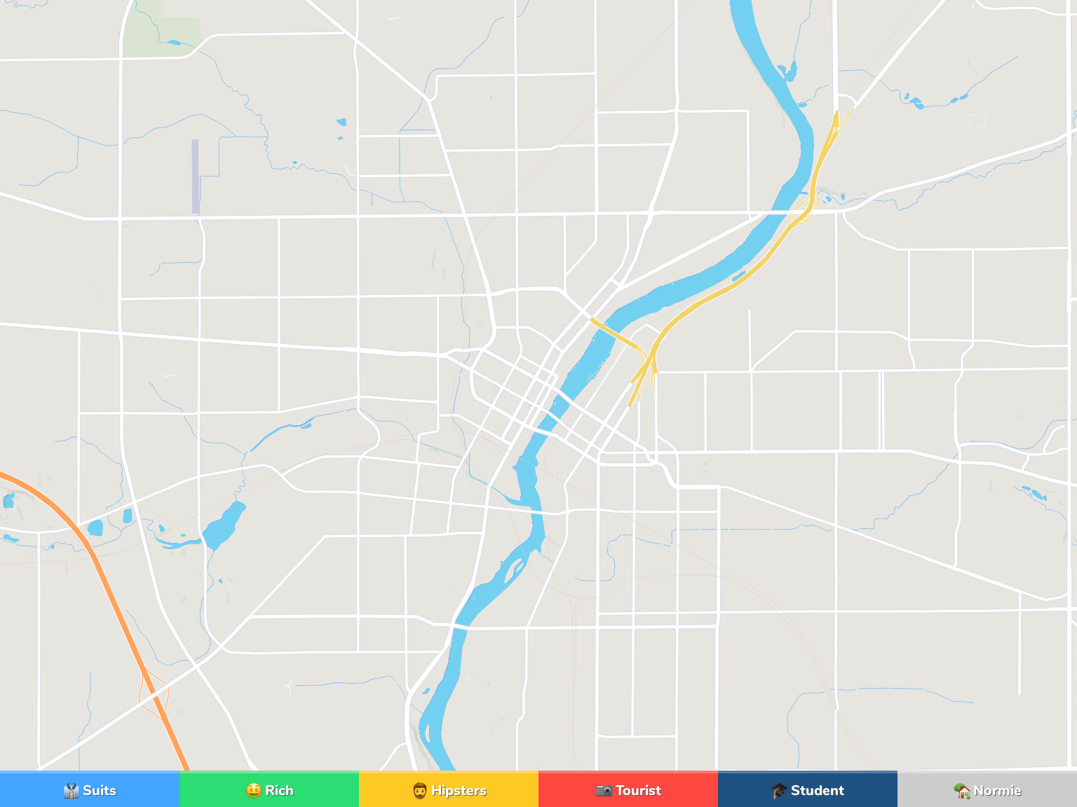 Rockford Neighborhood Map