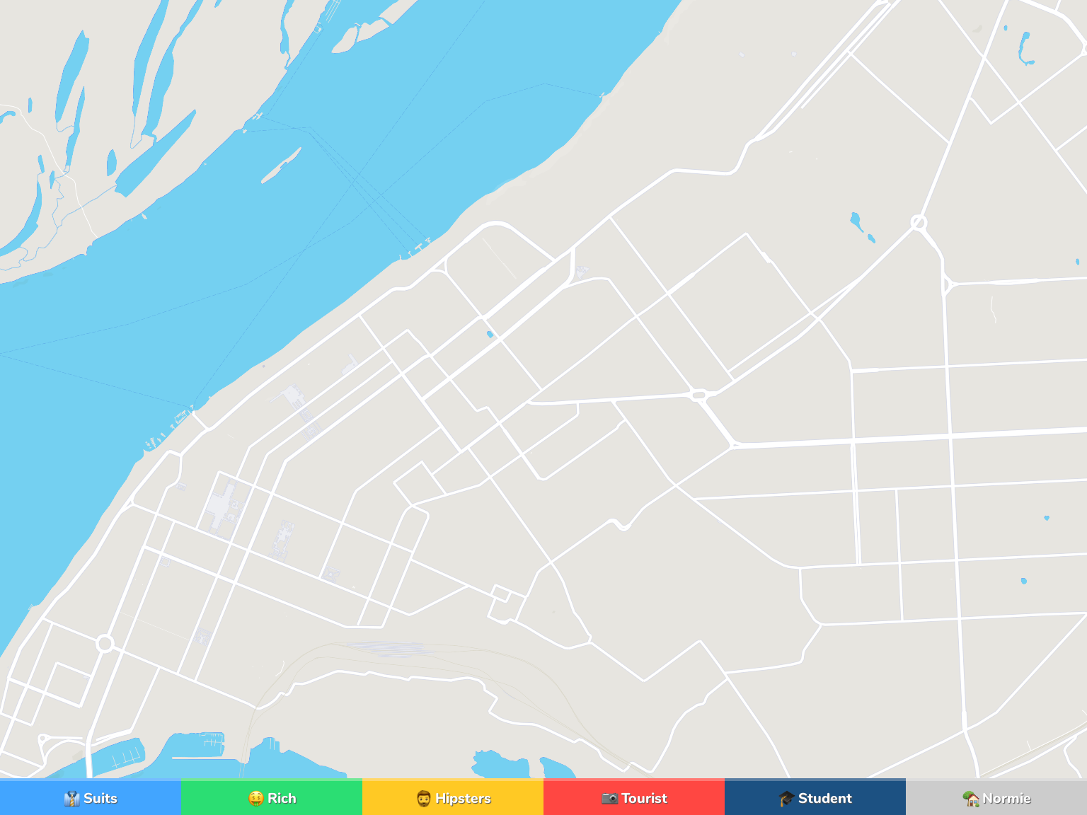 Samara Neighborhood Map