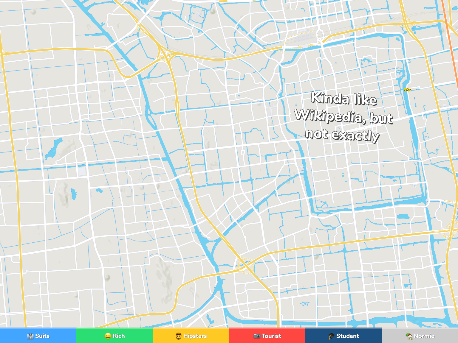 Suzhou Neighborhood Map