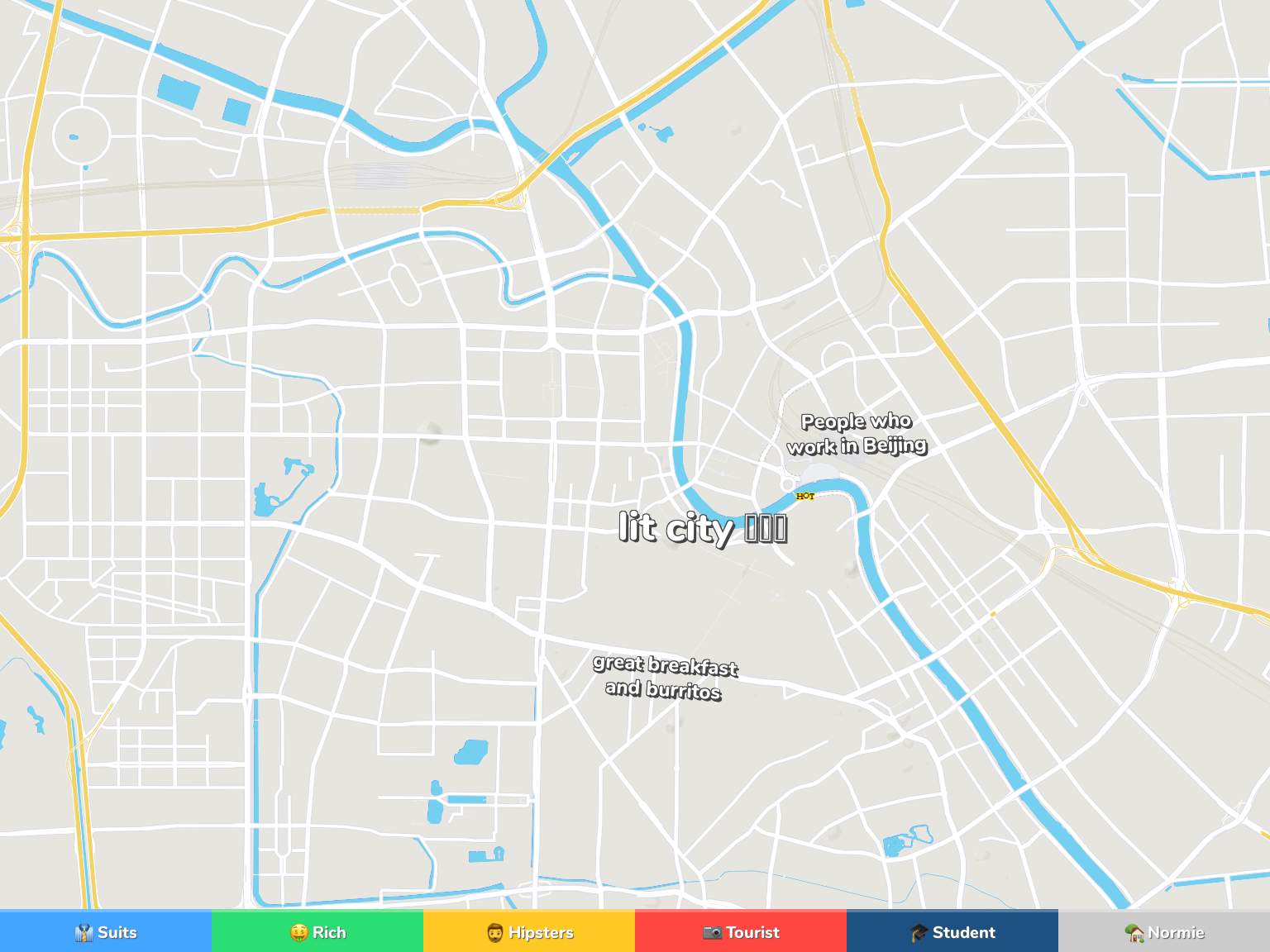 Tianjin Neighborhood Map