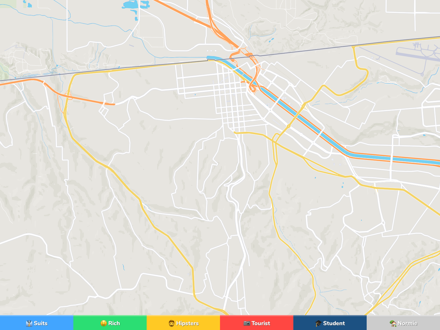 Tijuana Neighborhood Map