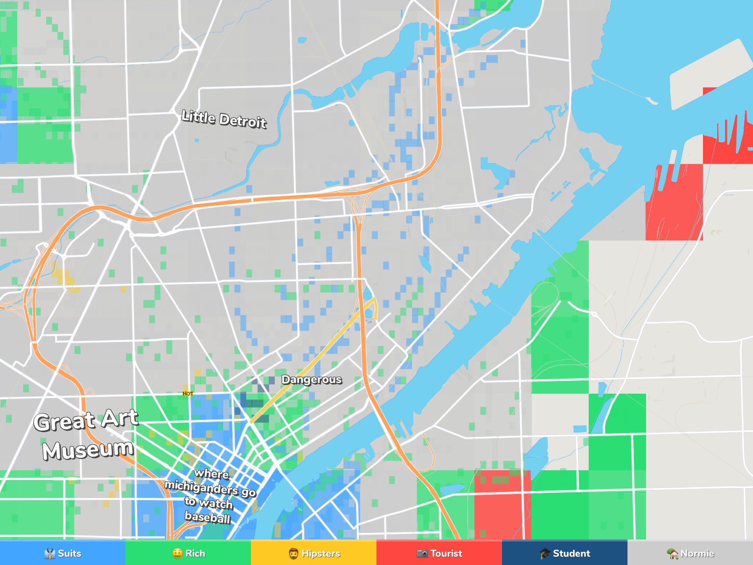 Toledo Neighborhood Map