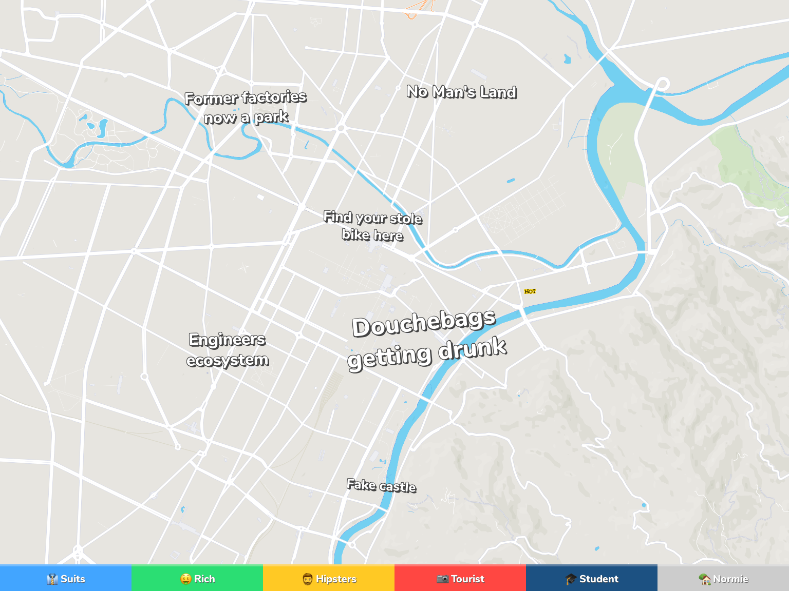 Turin Neighborhood Map