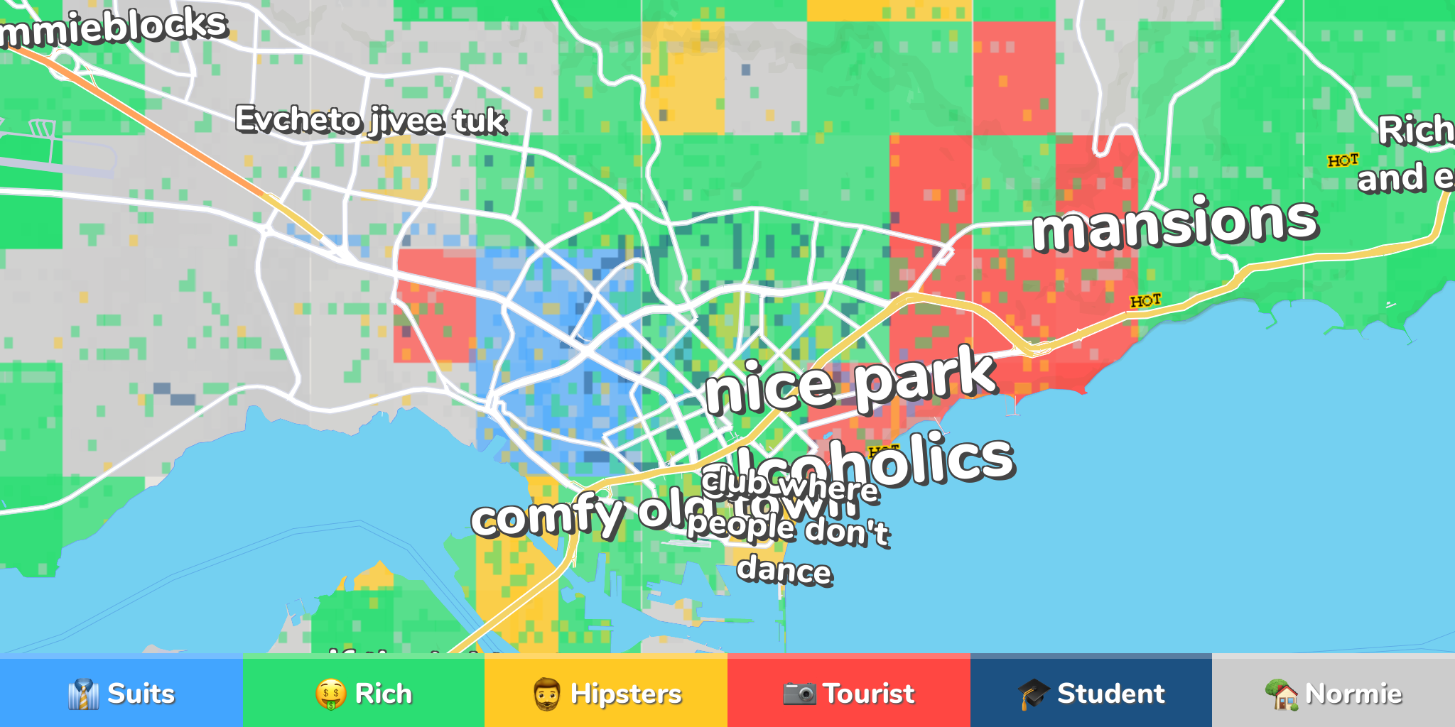 Varna Neighborhood Map