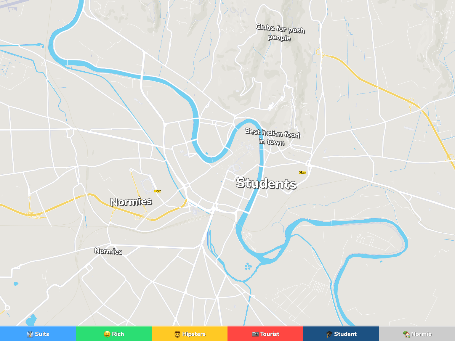 Verona Neighborhood Map