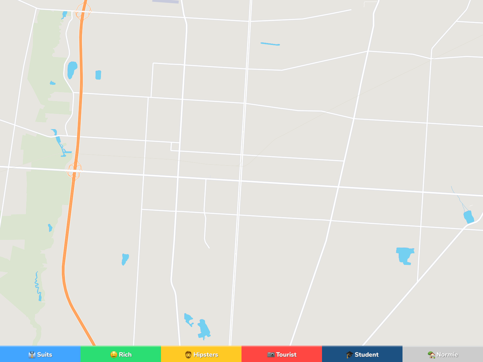 Vineland Neighborhood Map