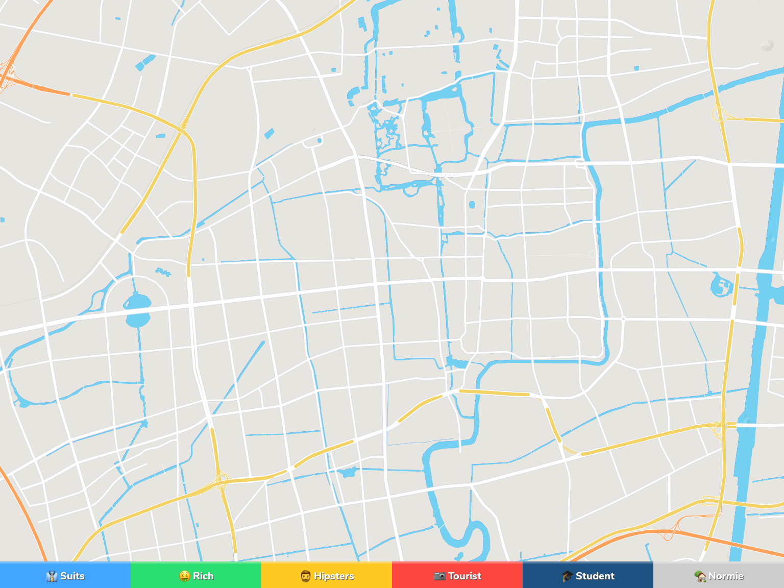 Yangzhou Neighborhood Map