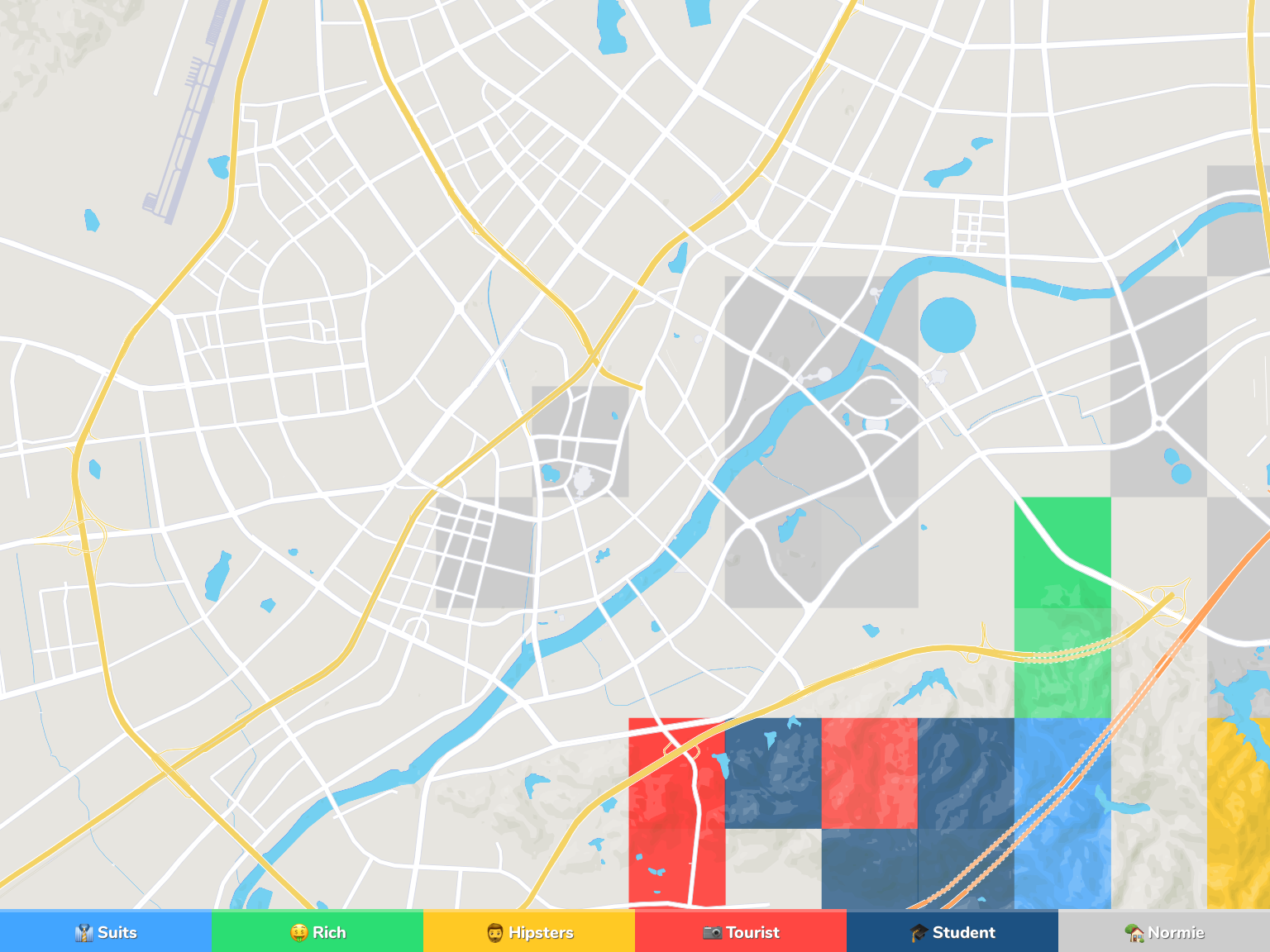 Yiwu Neighborhood Map