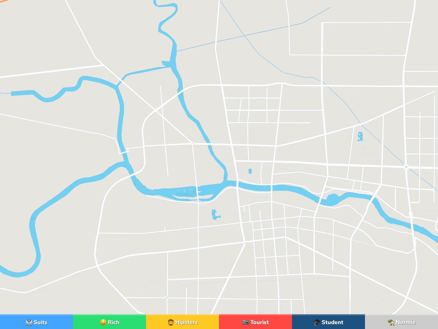 Zhoukou Neighborhood Map